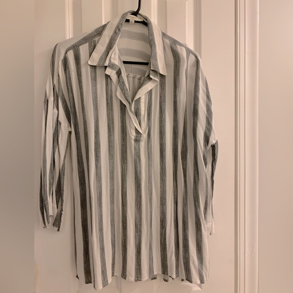 Grey stripe tunic - Picture 1 of 1